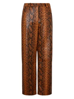 Nova Caramel Snakeskin Vinyl Trousers -New Modern Dress Sales nova caramel snakeskin vinyl trousers by kitri studio 43054347747628