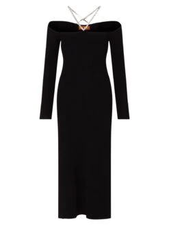 Renee Black Bardot Knit Dress -New Modern Dress Sales renee black bardot knit dress by kitri studio 29471801933875