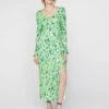Rhonda Green Vine Print Dress