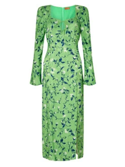 Rhonda Green Vine Print Dress -New Modern Dress Sales rhonda green vine print dress by kitri studio 44415338250540