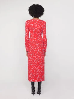 Rhonda Watermelon Trail Print Dress -New Modern Dress Sales rhonda watermelon trail print dress by kitri studio 43054386577708