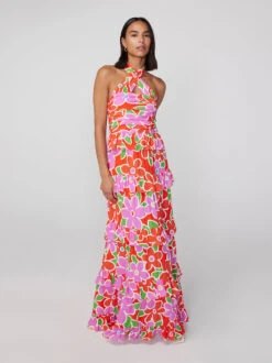 Romily Floral Print Maxi Dress -New Modern Dress Sales romily floral print maxi dress by kitri studio 41160715239724
