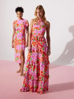 Romily Floral Print Maxi Dress -New Modern Dress Sales romily floral print maxi dress by kitri studio 41236549468460