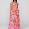 Romily Floral Print Maxi Dress