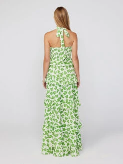 Romily Leaf Print Maxi Dress -New Modern Dress Sales romily leaf print maxi dress by kitri studio 41167448408364
