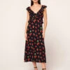 Rosemary Berry Print Midi Dress