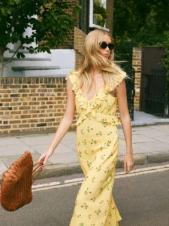 Rosemary Buttercup Rosebud Midi Dress