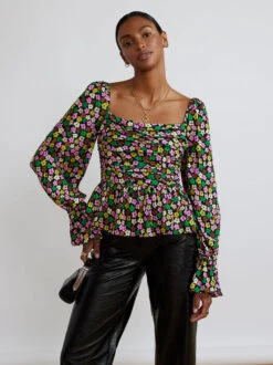 Sonya Multi Floral Top