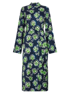 Stella Blue Painted Floral Midi Dress -New Modern Dress Sales stella blue painted floral midi dress by kitri studio 29136682680371