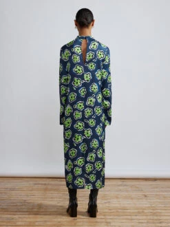 Stella Blue Painted Floral Midi Dress -New Modern Dress Sales stella blue painted floral midi dress by kitri studio 29136682844211