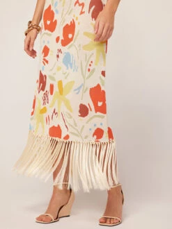 Talitha Pastel Floral Knit Midi Dress -New Modern Dress Sales talitha pastel floral knit midi dress by kitri studio 44960505823532