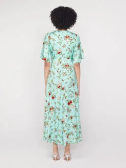 Tallulah Mint Cherub Print Maxi Dress -New Modern Dress Sales tallulah mint cherub print maxi dress by kitri studio 43561553527084