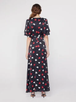Tallulah Red Heart Print Maxi Dress -New Modern Dress Sales tallulah red heart print maxi dress by kitri studio 43334489735468