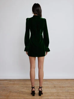 New Modern Dress Sales -New Modern Dress Sales valentina green velvet mini dress by kitri studio 29471879299123