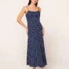 Velma Mixed Polka Dot Midi Dress