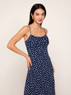 Velma Mixed Polka Dot Midi Dress -New Modern Dress Sales velma mixed polka dot midi dress by kitri studio 44129484472620