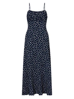 Velma Mixed Polka Dot Midi Dress -New Modern Dress Sales velma mixed polka dot midi dress by kitri studio 44129487880492