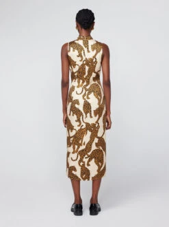 Virginia Leopards Print Midi Dress -New Modern Dress Sales virginia leopards print midi dress by kitri studio 41893862244652