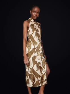 Virginia Leopards Print Midi Dress -New Modern Dress Sales virginia leopards print midi dress by kitri studio 42066210914604